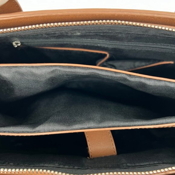 Blon's Tan Large Convertible Tote | Adjustable Strap - Picture 5 of 8